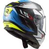 LS2 FF327 CHALLENGER CARBON SPORTY helma bílá/modrá/žlutá